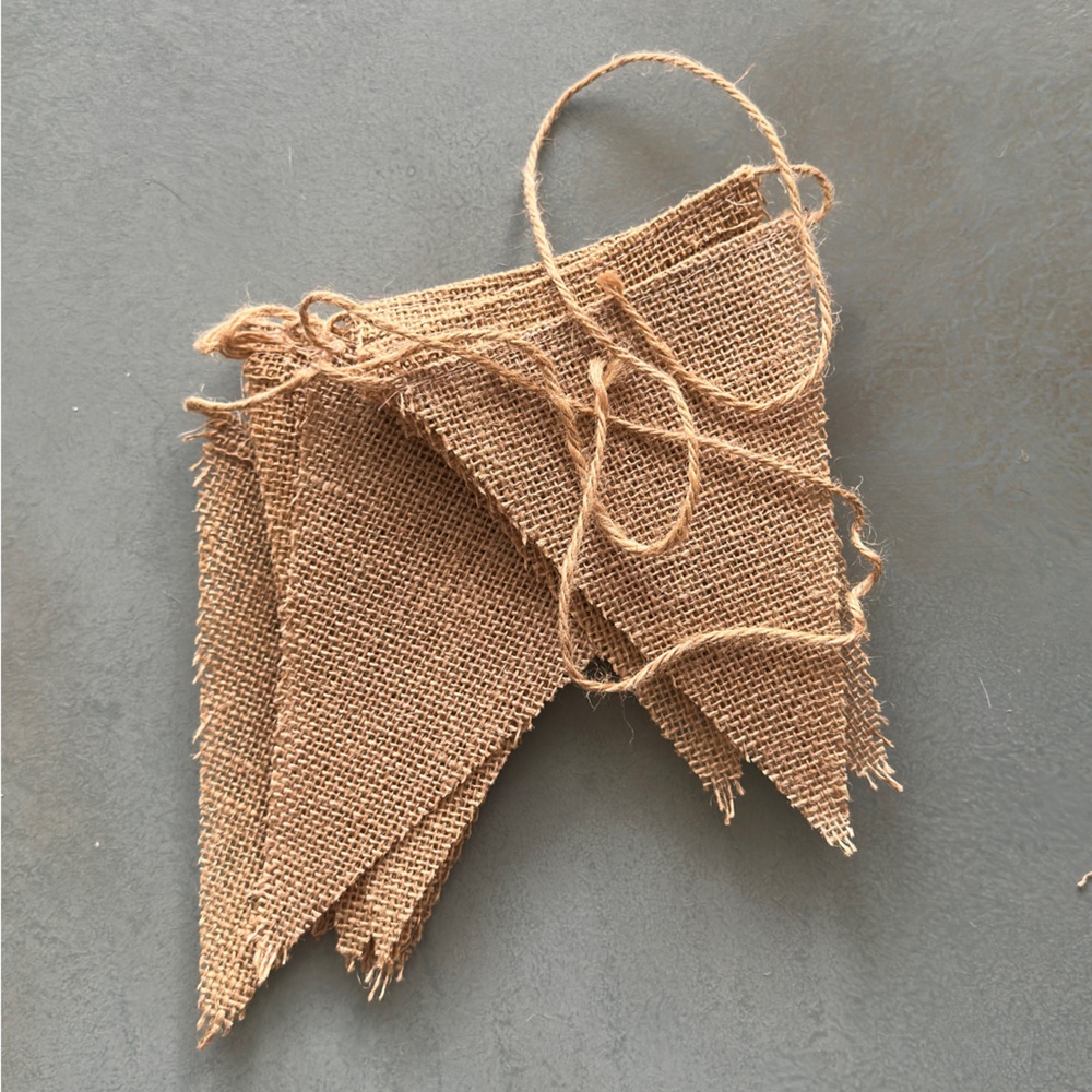 Burlap Party Decor